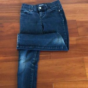 Dark blue skinny jeans